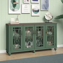 Green sideboard online cabinet